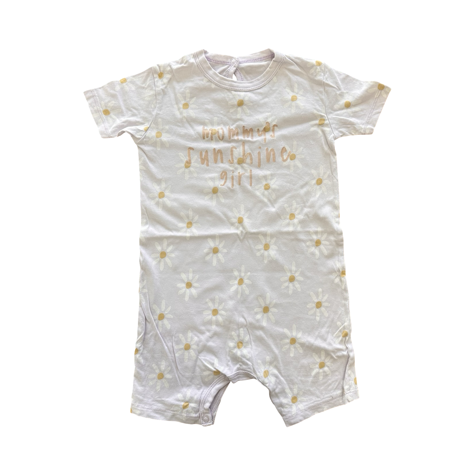 18-24M Purple Daisy "Mommy's Sunshine Girl" Romper - Woolworths