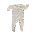 6-12M Yellow Cotton Snapper Babygrow - Woolworths