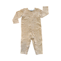 12-18M Yellow & White Floral Cotton Footless Babygrow - Cotton On