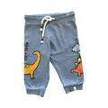 3-6M Blue Dinosaur Jogger Pants - Woolworths