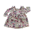6-12M Cotton Floral Winter Dress - Cotton On