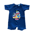 6-12M Navy Mickey & Friends Romper - Disney baby