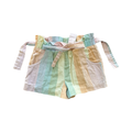 1-2Y Pastel Coloured Shorts with Attached Belt - Real Kids