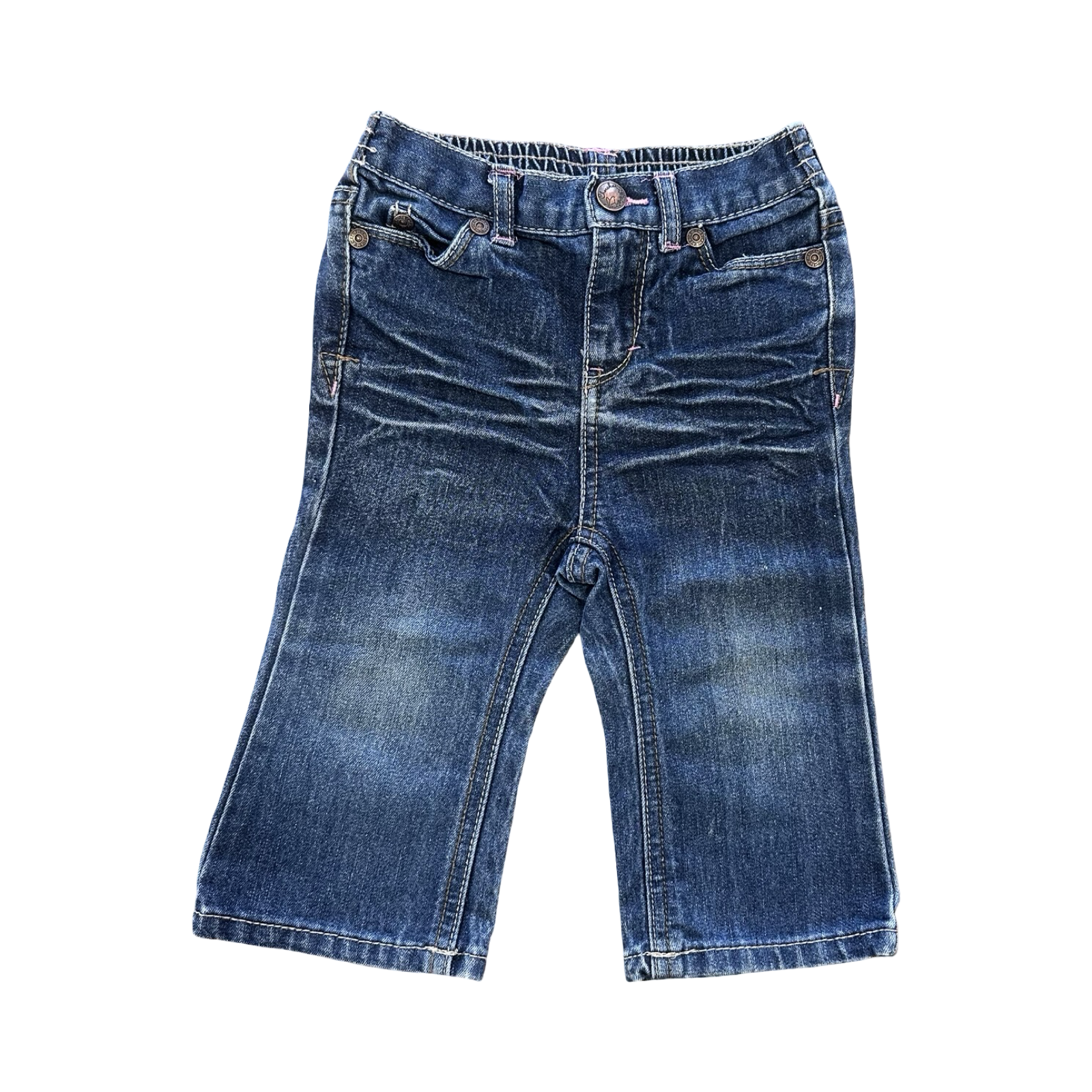 12M Wide Leg Denim Jeans - Cherokee