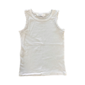 4-5Y White Sleeveless Top - Real kids