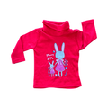 0-3M Red Polo Neck Long Sleeve Mommy & Me Top - Ackermans