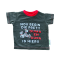 3-6M Green Ouma En Oupa Is Hier T-Shirt - Whaka Whaka