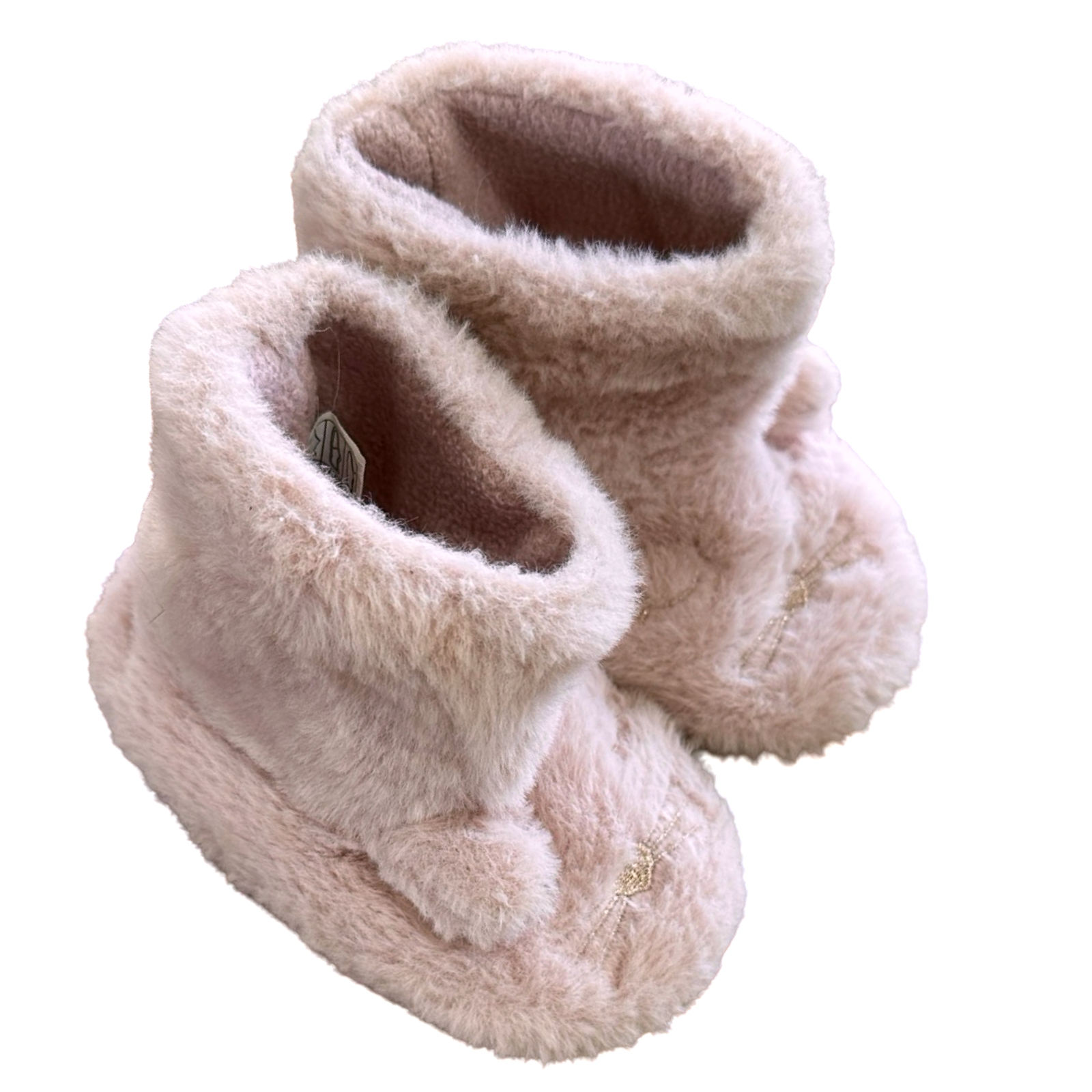 Size 5 Pink Fur Boots Style Slippers - Mr Price