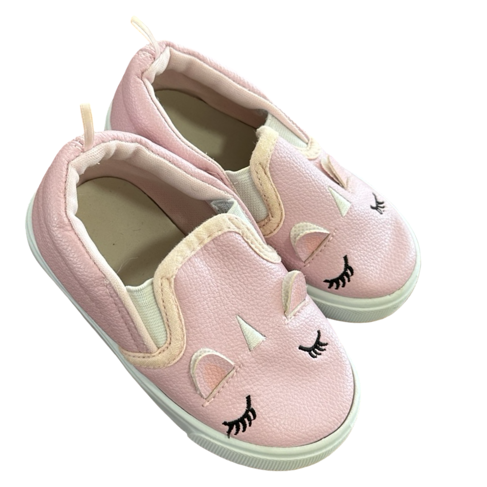 Size 4 Pink Unicorn Girl's Shoes
