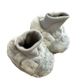 Size 0 Fleece Bear Grey Slippers - Woolworths