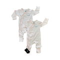 *NEW* Newborn 2pc Pink Super Stretchy Comfy Side Snapper Babygrows - Woolworths