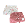 Newborn 2pc Pink & White Floral Shorts Set - Woolworths