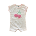 Newborn Pink Cherry Baby Girl's Romper - Woolworths