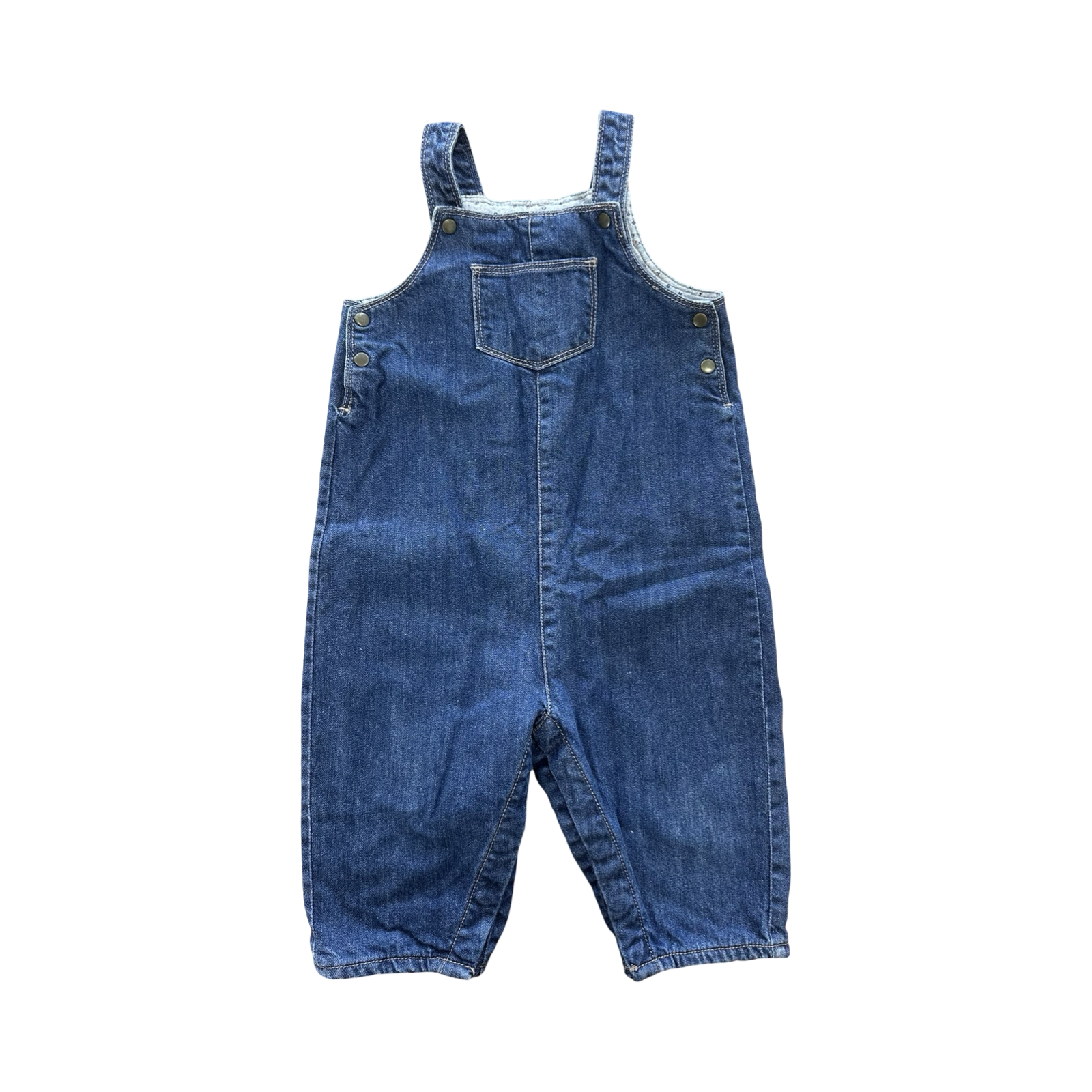 12M Long Denim Dungaree - bout'chou