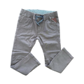 *NEW* 5-6Y Khaki Long Cotton Elasticated Trousers - Keedo