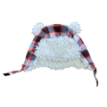 12-18M Check Fur Lined Winter Hat with Ears - Old Navy