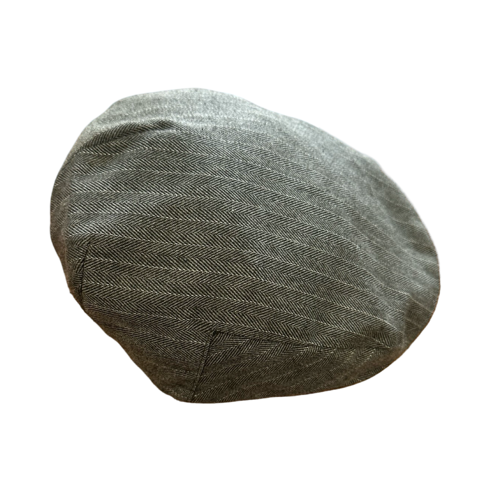 6-12M Grey Stripe Flat Cap - Born to love clothing