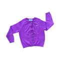 6Y Purple Knitted Cardigan - Lacoste