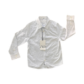 *NEW* 6Y White & Blue Pin Stripe Formal Boys Shirt - Zara