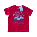 *NEW* 6-7Y Red Motorcycle T-Shirt - Giordano junior