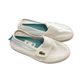 Size 8 Marice White Classic Slip-On Sneakers - Lacoste