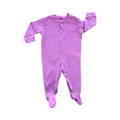 0-3M Pink Cotton Snapper Onesie - Woolworths