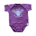 6M Burgandy Melange "Kind" Bodysuit - John Deere