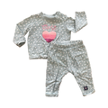 6-12M Teal Polkadot Sweater Set - Naartjie