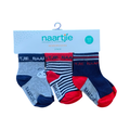 *NEW* 0-6M 3pc Boy Socks Set - Naartjie