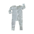 3-6M Green Dinosaur Detail Zipper Babygrow - Cotton On