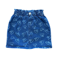 3-4Y Blue Denim Heart Skirt - Real
