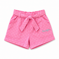 4-5Y Pink Polkadot Elasticated Girl's Shorts - Naartjie