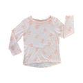 4Y Pink Floral Cotton Long T-Shirt - Woolworths