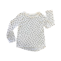 4Y White & Black Polkadot Long Sleeve T-Shirt - Woolworths