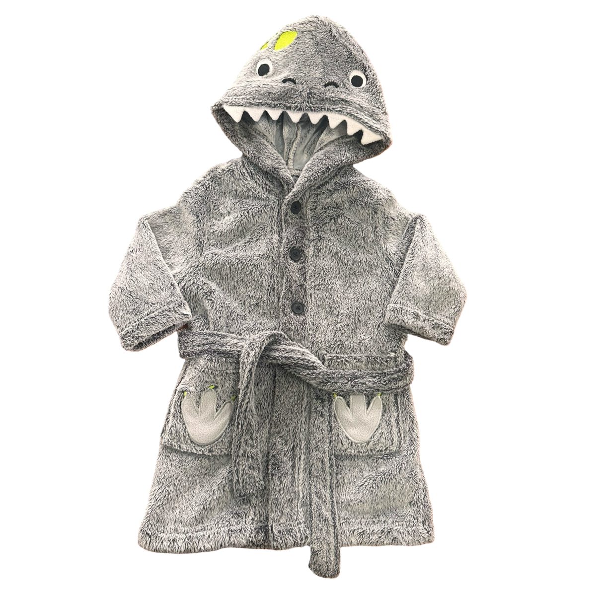 6-12M Grey Dinosaur Gown - Woolworths