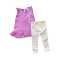 6-12M 2pc Pink & Purple Gils Outfit - Ackermans