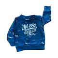 6-12M Blue Aviation Club Sweater Top - LTD