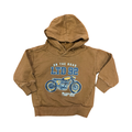 12-18M Brown on the Road Hoodie - LTD