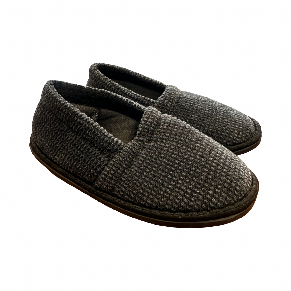 Size 5/6 Grey Slippers for Boys - Future Hero