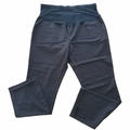 Size 18 Black Maternity Trousers with Viscose Lycra Waistband - Woolworths