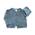 6-9M Grey Knitted Cardigan - H & M