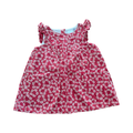 0-3M Red & Cream Cotton Summer Dress - Jasper Conran