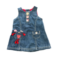 0-3M Denim Dress with Super Cute Detailing - Next