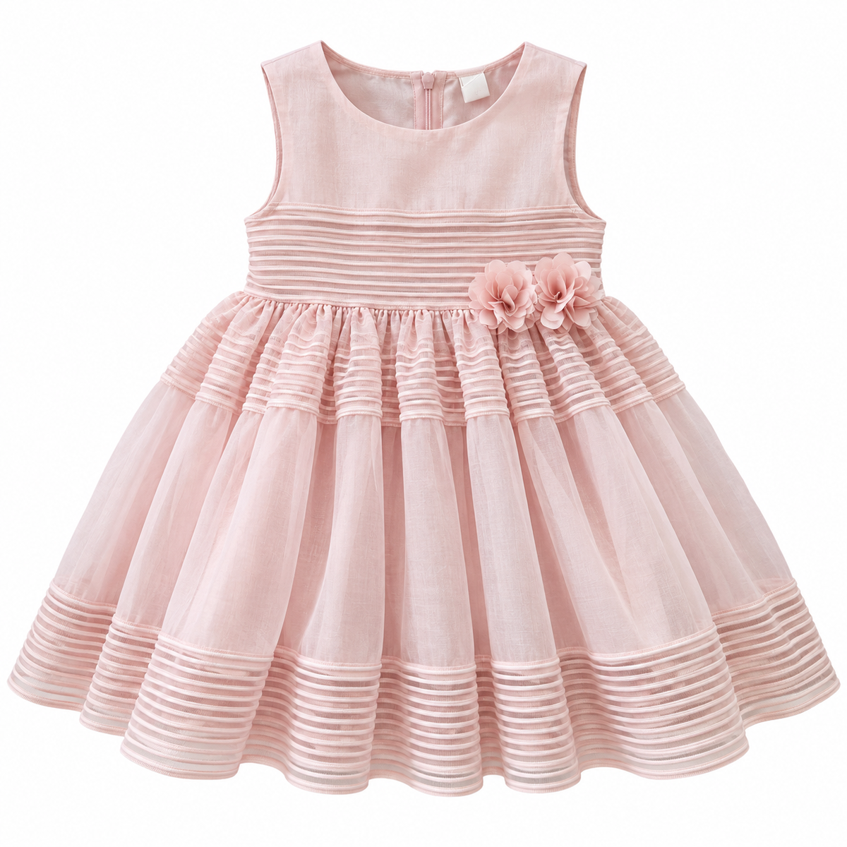 9-12M Pink formal girls dress - H & M