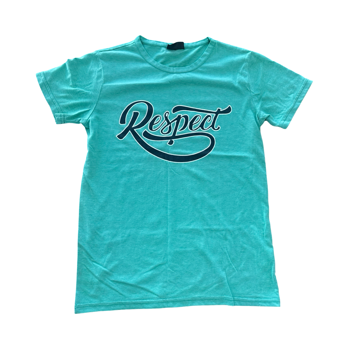 11-12Y Green Respect T-Shirt - Squad