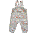 12-18M Green Corduroy Floral Dungaree - Clicks