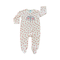 12-18M White & Pink Polkadot Porcupine Fleece Onesie - Ackermans