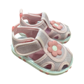 *NEW* Size 2 Pink & Silver Flower Sandals - The first steps