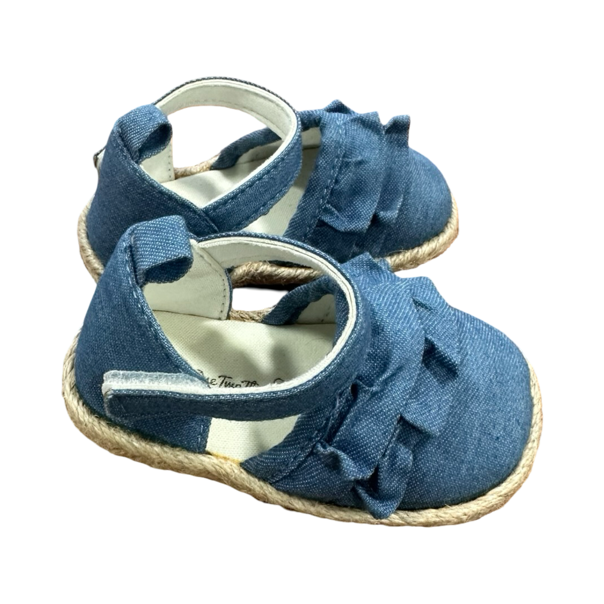 *NEW* Size 1 Denim Frill Shoes - OneTwoThree