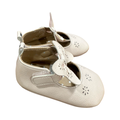 Size 2 Light Pink Classic Girls Leather Look Shoes - Woolworths